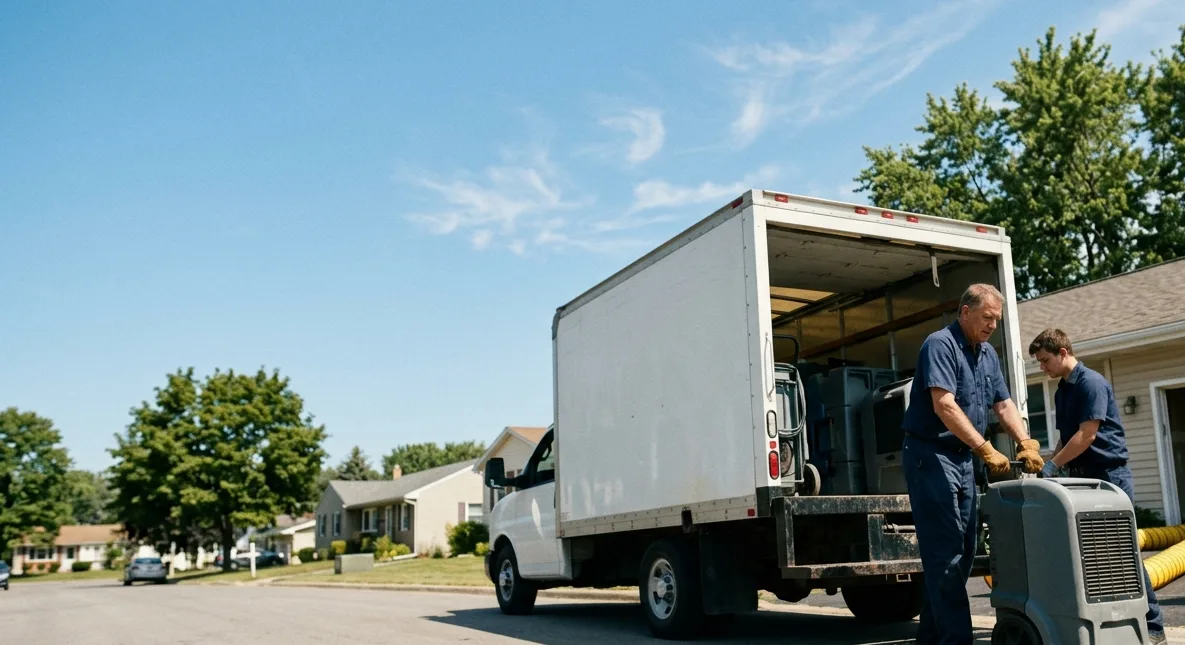 Water Damage Cleanup in Macksburg, IA near me